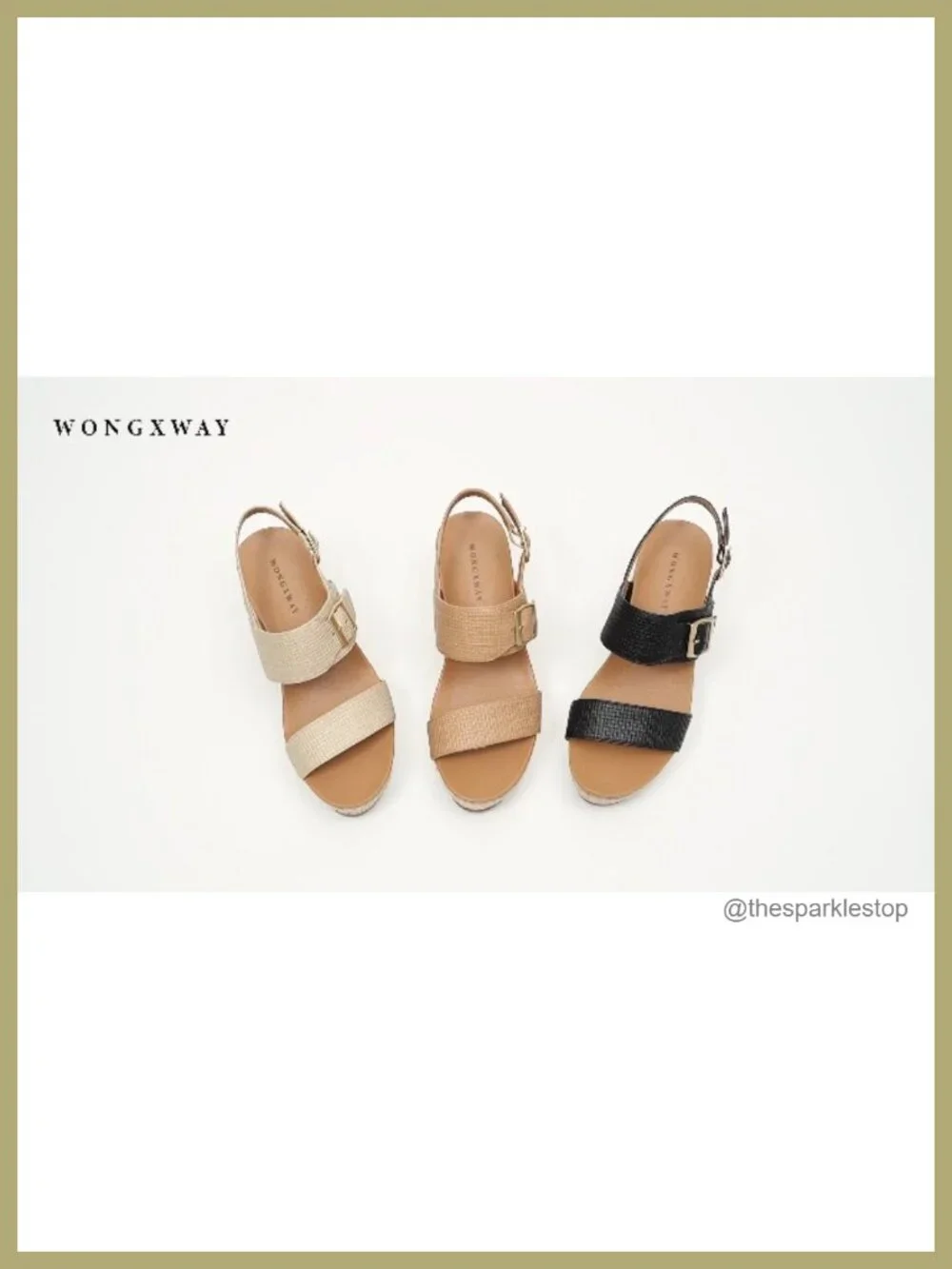 Women's Espadrille Wedge Sandals, 2.95 Inch Heel, Adjustable Ankle Strap,